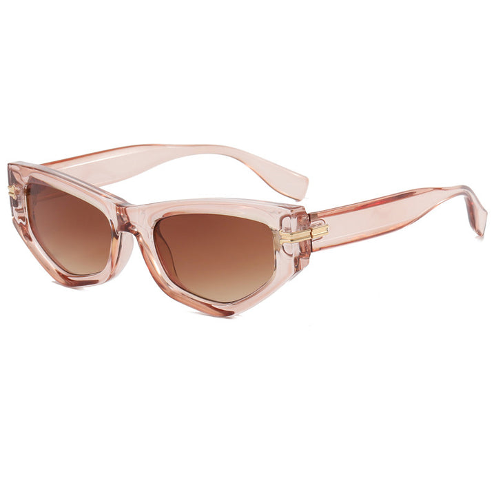 Women's trendy Cat-Eye sunglasses with painted frame and accentuated metal details Stornfield