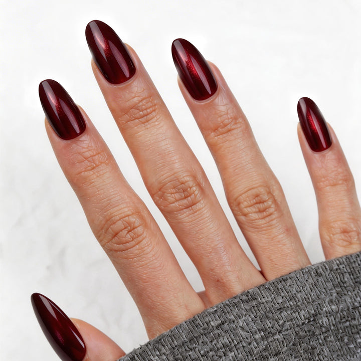 Glossy Stiletto Press-On Nails Stornfield