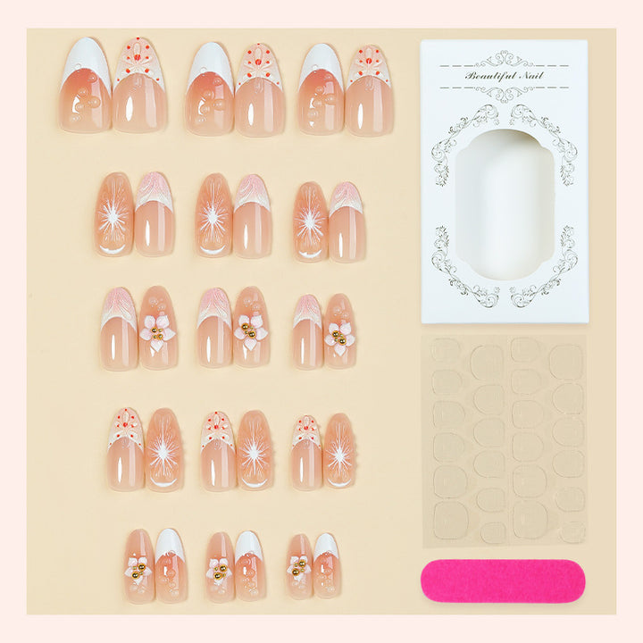 Artistic French Nail Art Set Stornfield