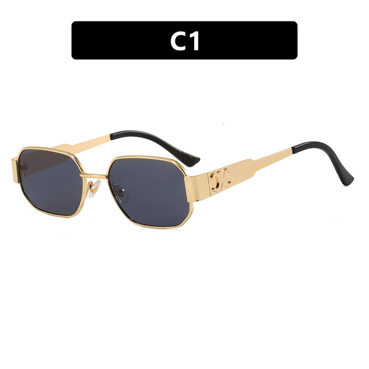 Women's geometric sunglasses in modern design with polarized lenses Stornfield