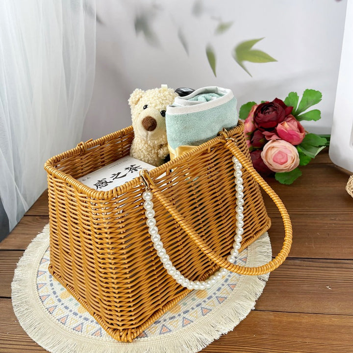 Women Diamond-shaped Handheld Basket Stornfield