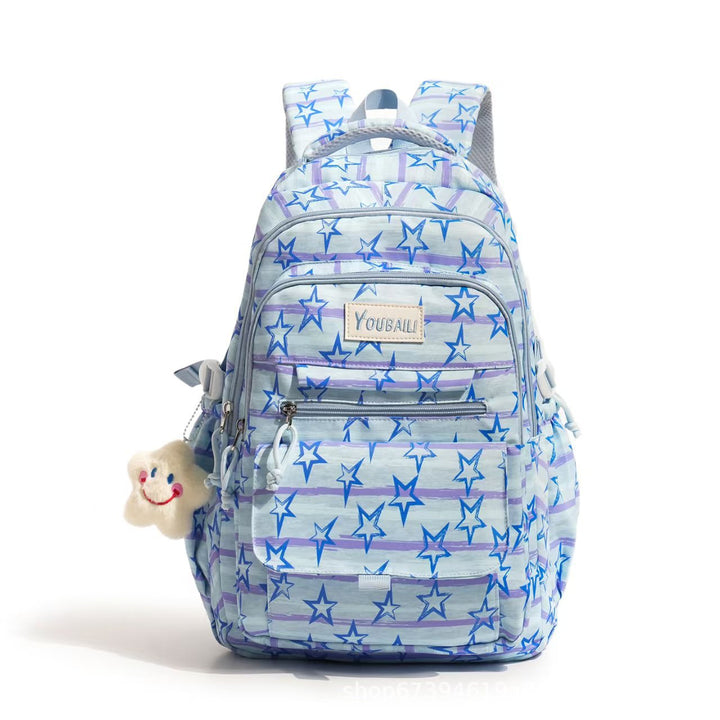 Star-Printed Casual Backpack Stornfield