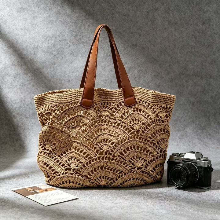 Handmade net basket bag Stornfield