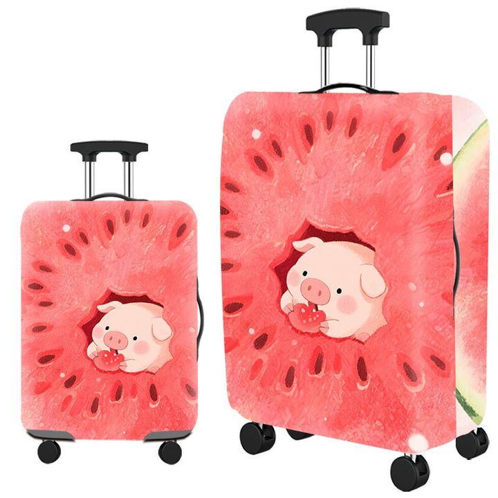 Artistic Cat-Themed Hard Shell Suitcase Stornfield