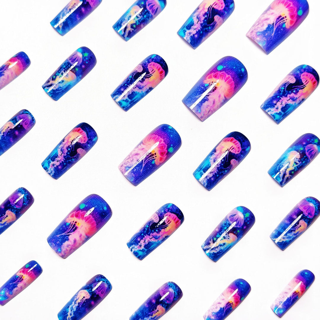 Creative 3D Art Nails with Ocean Motif Stornfield