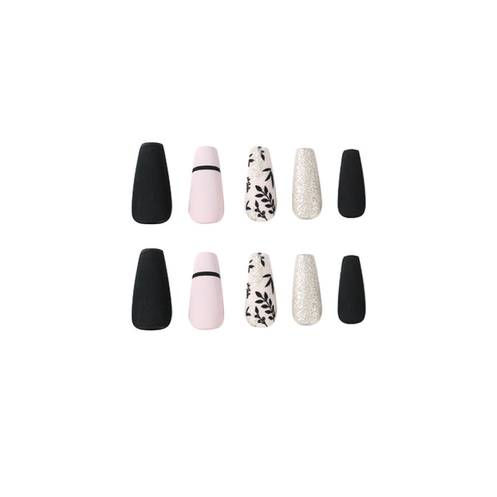 Artful Nail Extensions with Elegant Decoration Stornfield