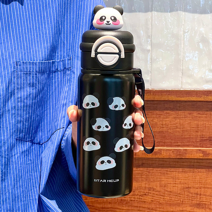 Women's insulated drinking bottle with creative panda design Stornfield