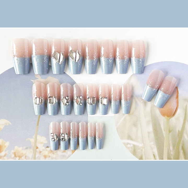 Decorative Press-On Nail Tips Set Stornfield