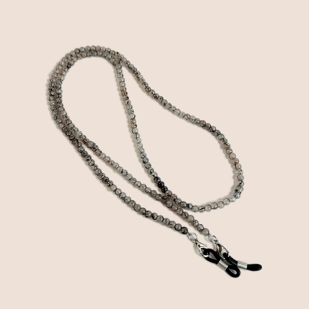 Natural Amethyst Beaded Eyewear Chain Stornfield