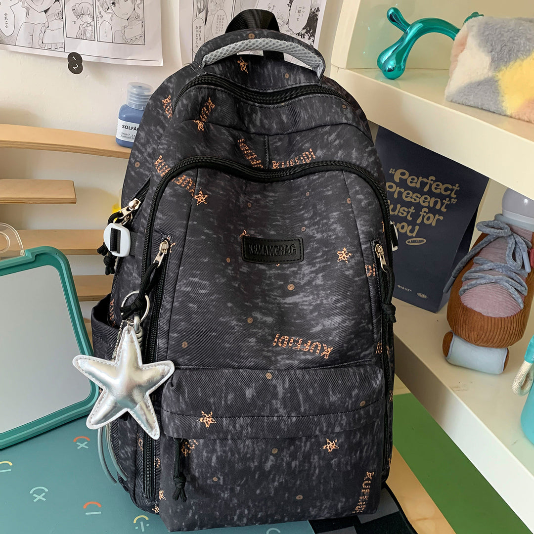 Playful Illustrated School Backpack Stornfield