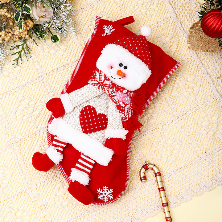 Festive Snowman Christmas Stocking Stornfield