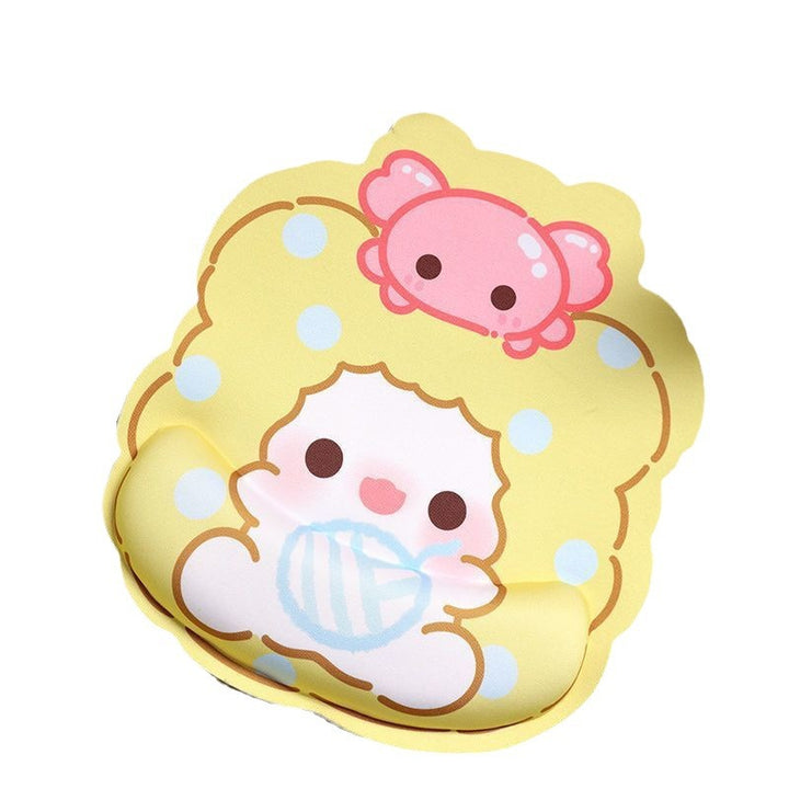 Cute Cartoon-Themed Gel Wrist Support Pad