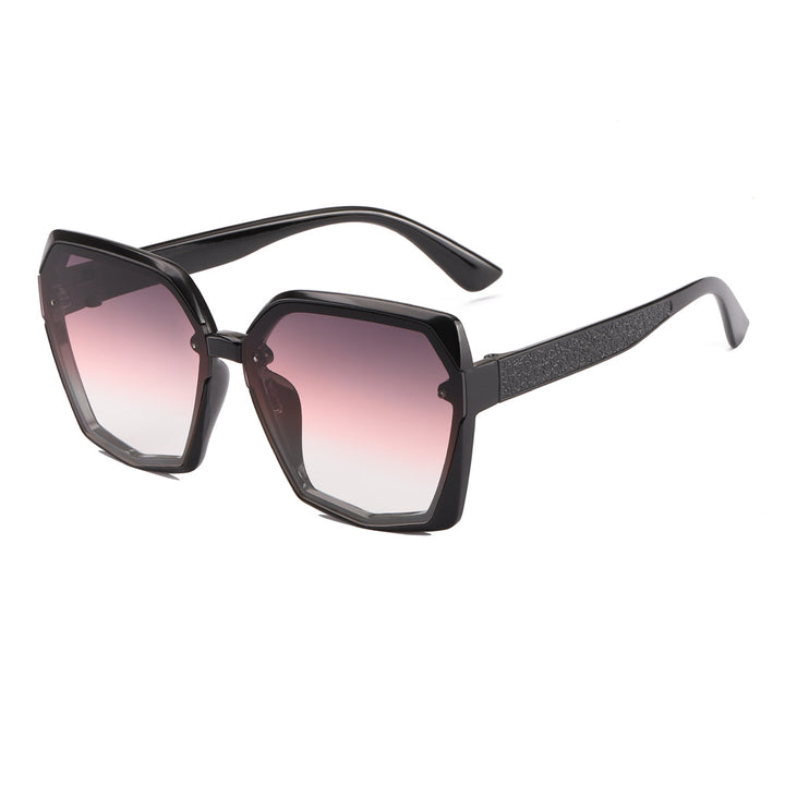 Women's fashionable sunglasses with eye-catching polygon frame Stornfield
