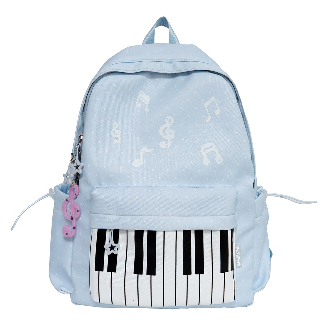 Musical-Themed Casual School Backpack Stornfield