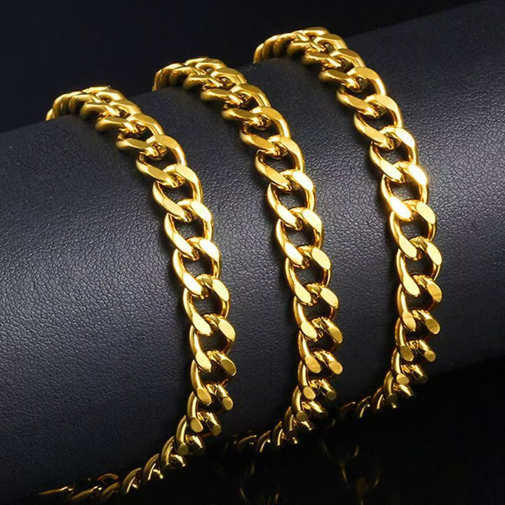 Chic Golden Chain Bracelet Set Stornfield
