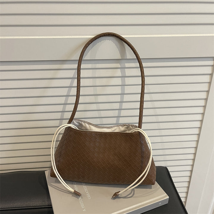 Woven Textured Handbag