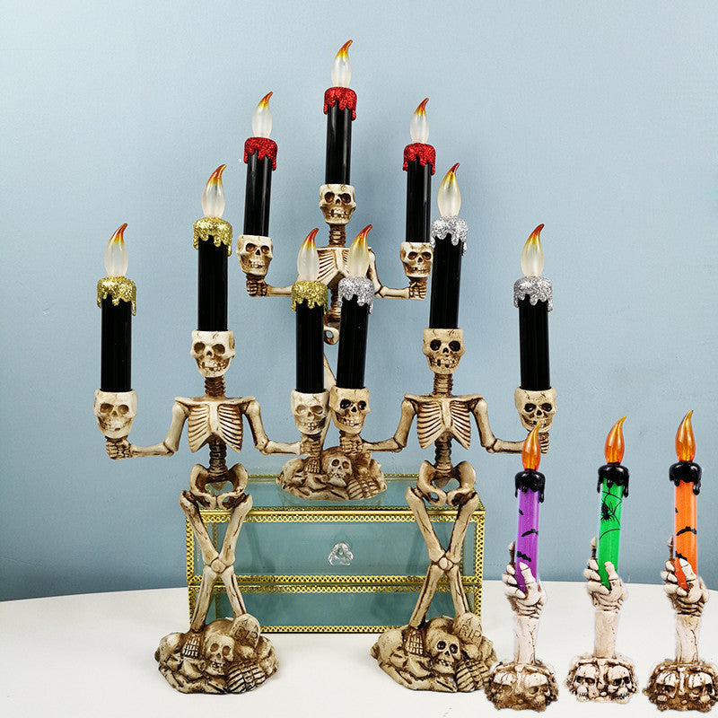 Skeleton Candle Holder Candelabra Stornfield