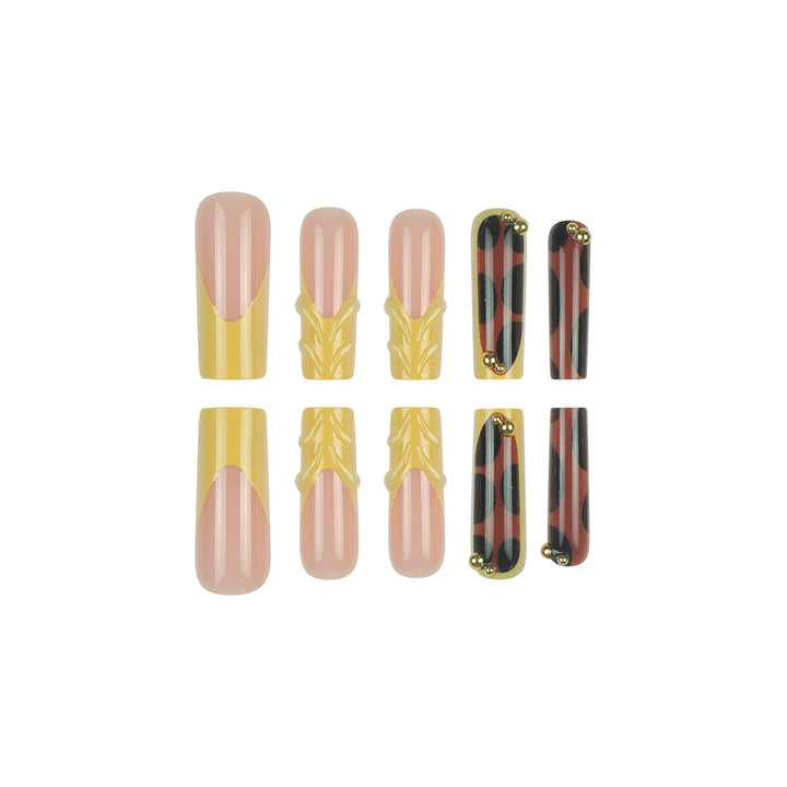 Premium Ornate Stiletto Press-On Nails Stornfield