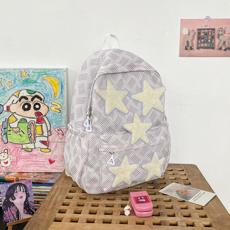 Backpack with Stylish Star Design and Comfortable Carrying System Stornfield