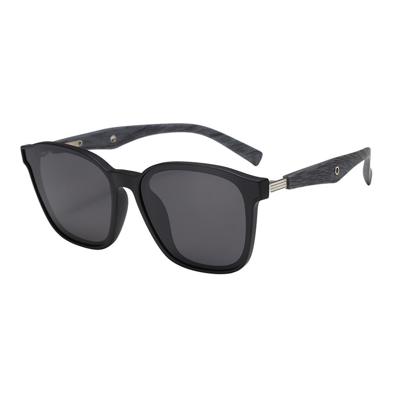 Women stylish oversized sunglasses with wooden accents Stornfield