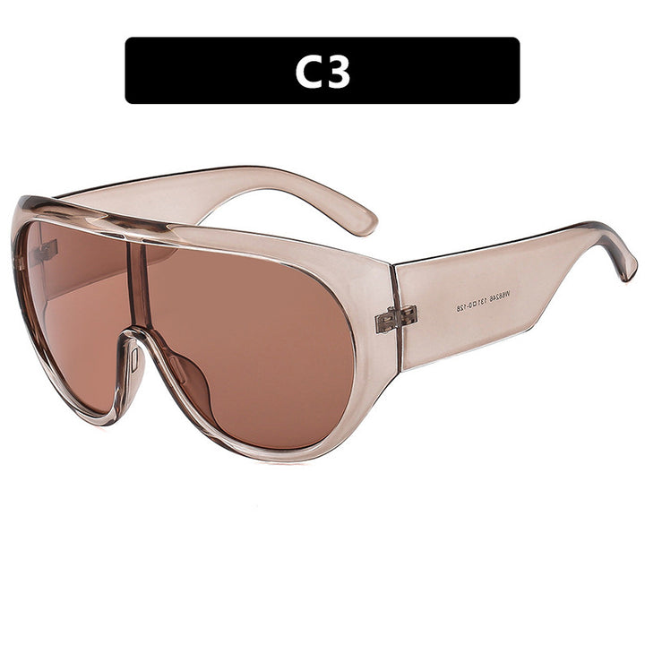 Ladies sporty sunglasses in aerodynamic design with wide field of vision Stornfield