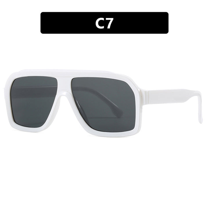 Women's large square sunglasses in a modern design with a sturdy frame Stornfield
