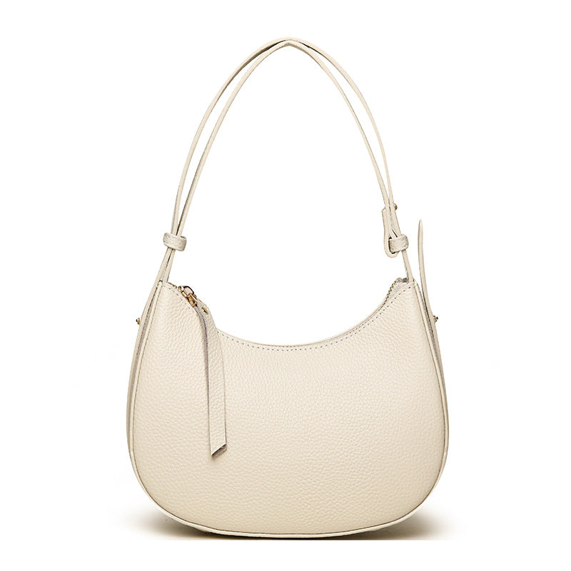 Stylish Pebbled Leather Hobo Bag Stornfield