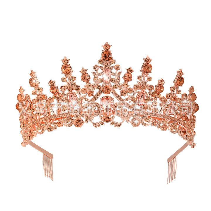 Ladies Rhinestone Tiara with Sparkling Gemstones Stornfield