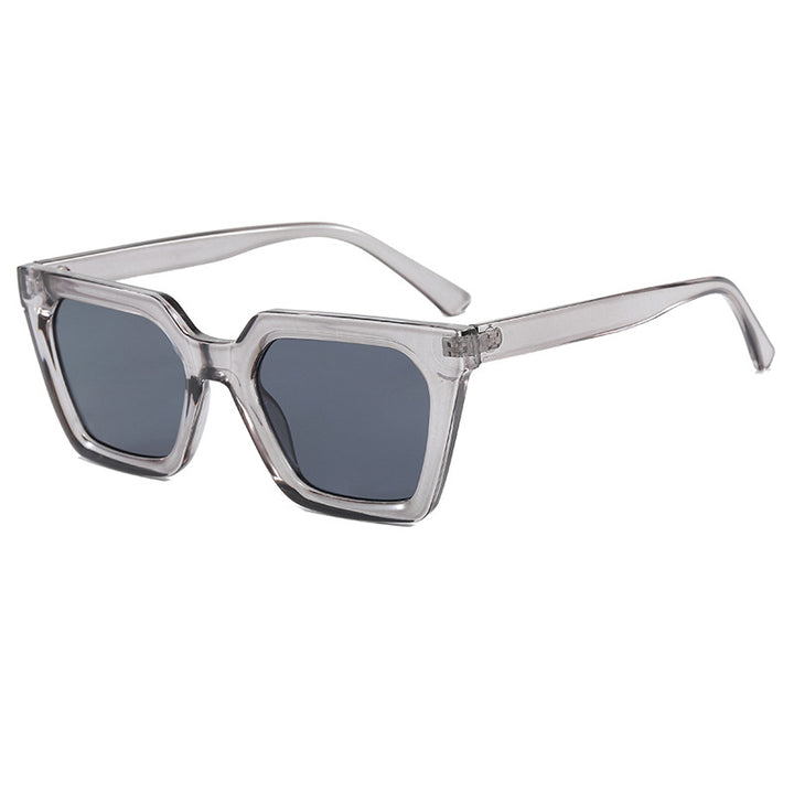Women's modern designer sunglasses with transparent frame Stornfield