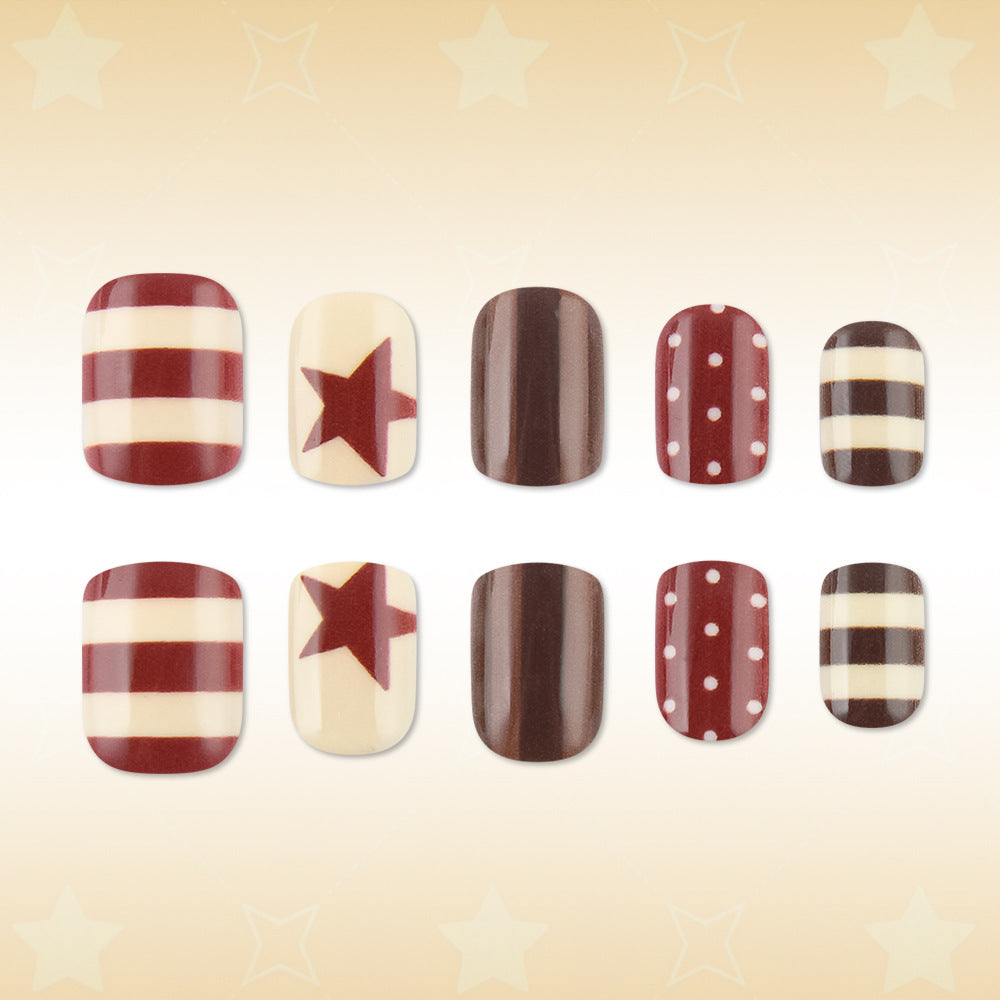 Festive Geometric Nail Art Set Stornfield