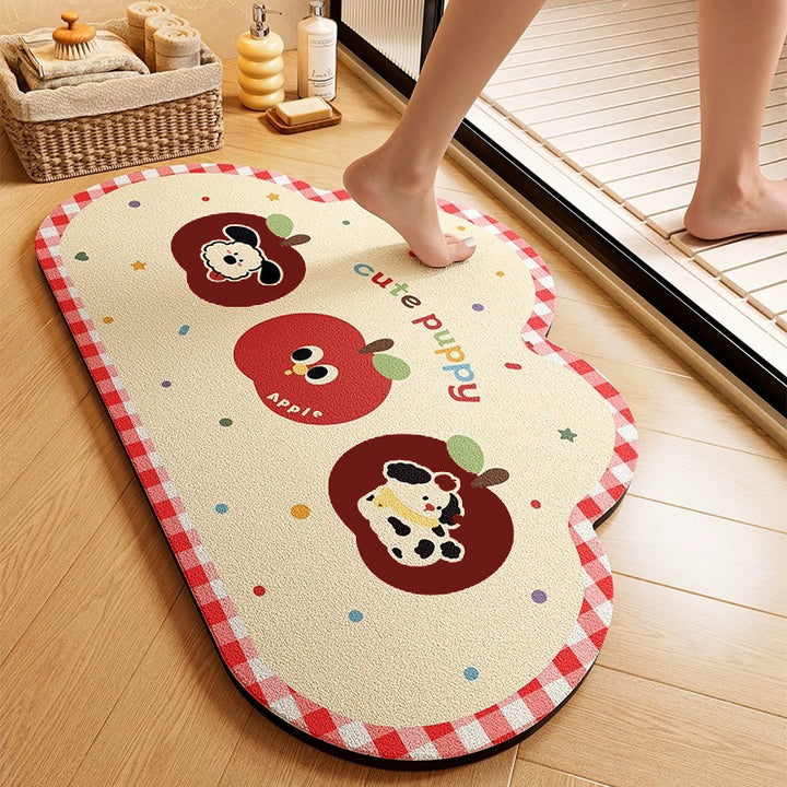 Cute Animal-Themed Memory Foam Bath Mat Stornfield