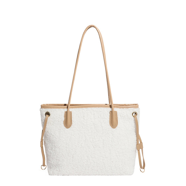 Oversized Faux Fur Tote Bag Stornfield