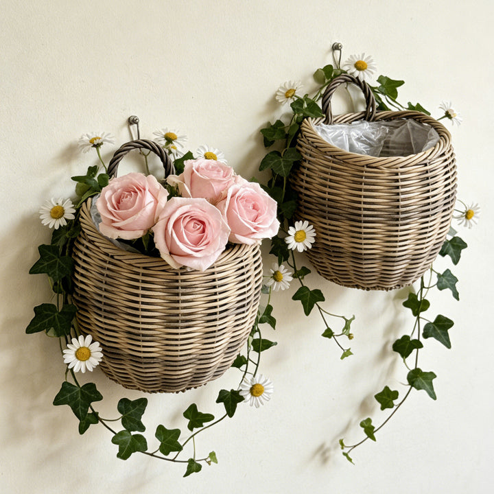 Handcrafted storage basket Stornfield