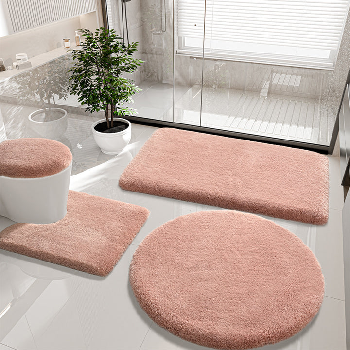 Plush Soft Bathroom Rug Set