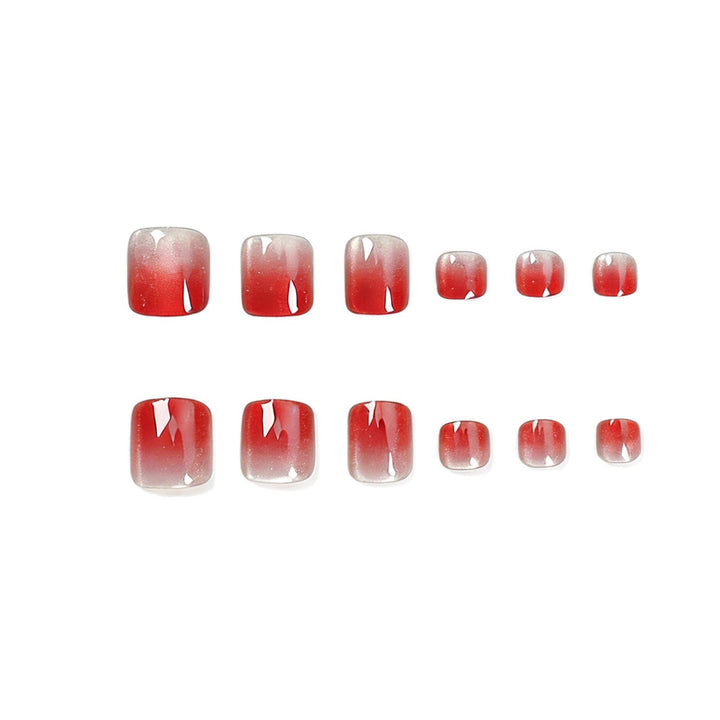 Ombre Pedicure Nail Art Stornfield