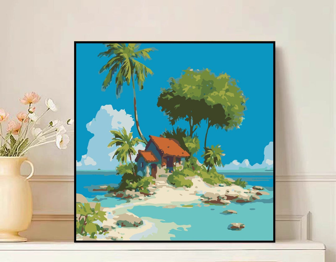 Scenic Mountain Landscape Canvas Art Stornfield
