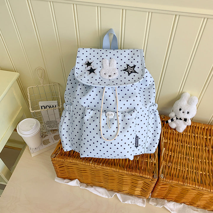 Cute Animal-Themed Polka Dot Backpack Stornfield