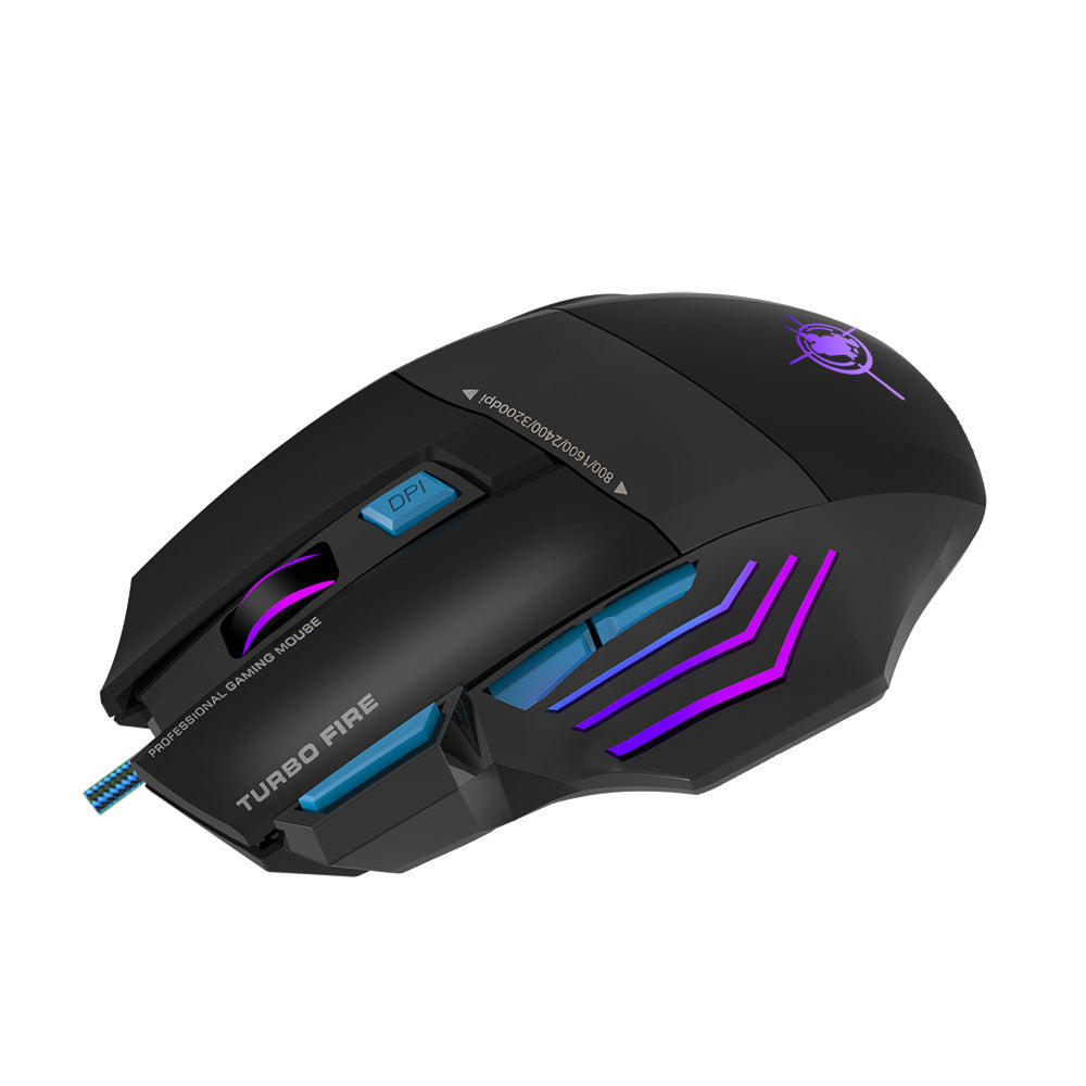 High-precision gaming mouse with adjustable DPI and RGB lighting Stornfield