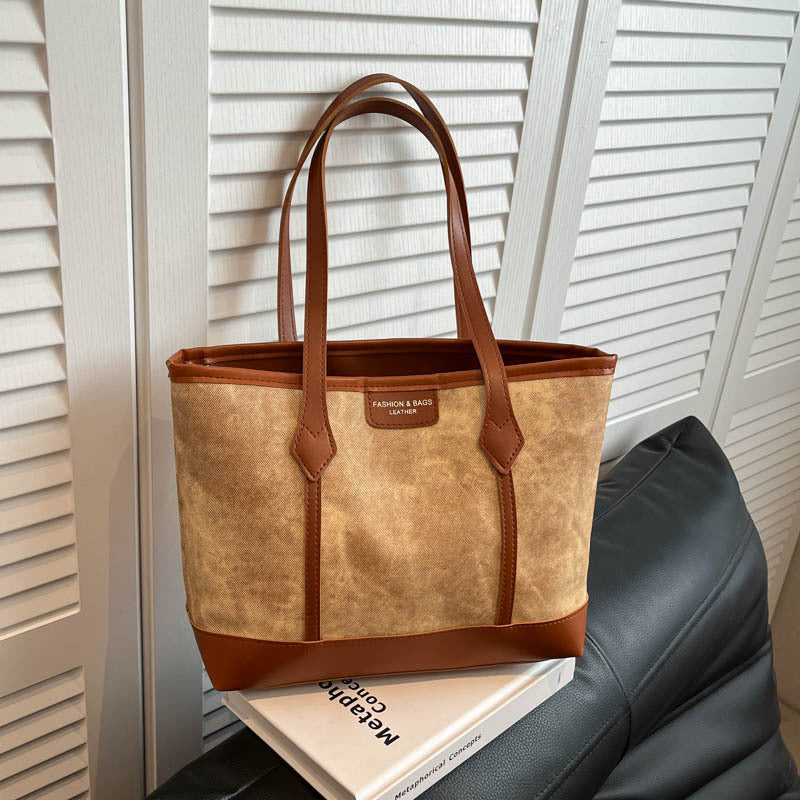 Stylish Leather Tote Bag