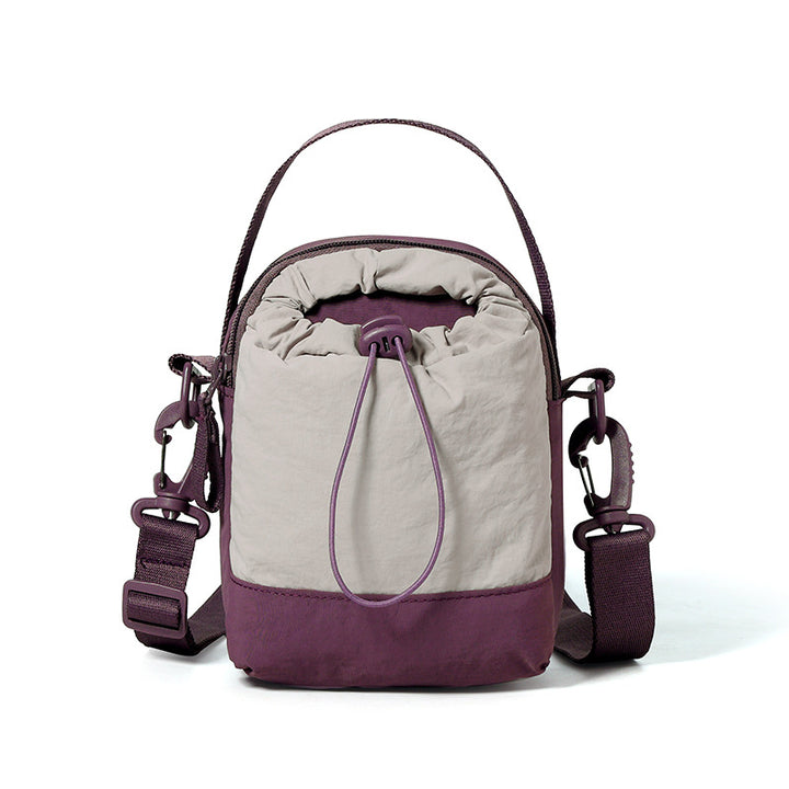 Minimalist Drawstring Shoulder Bag