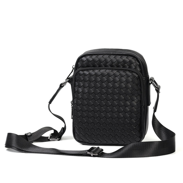 Practical Crossbody Bag with Woven Design Stornfield