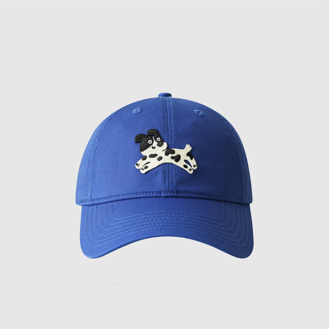 Playful Animal Embroidered Cap
