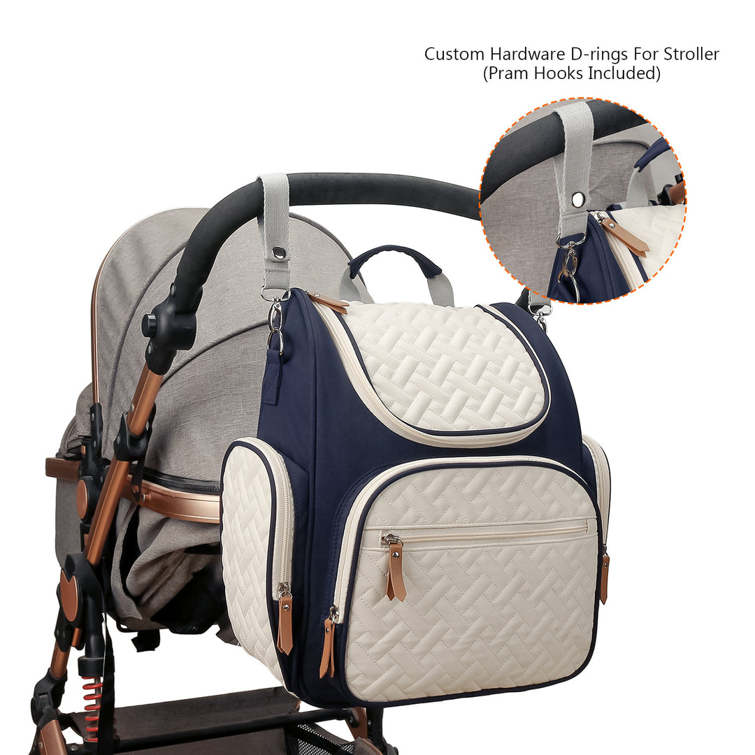 Stylish wrap backpack with multiple compartments Stornfield