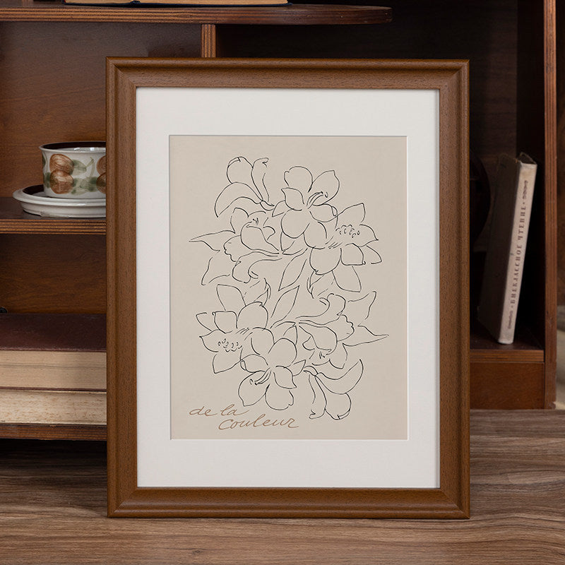 Artistic Framed Ice Skating Print for Home