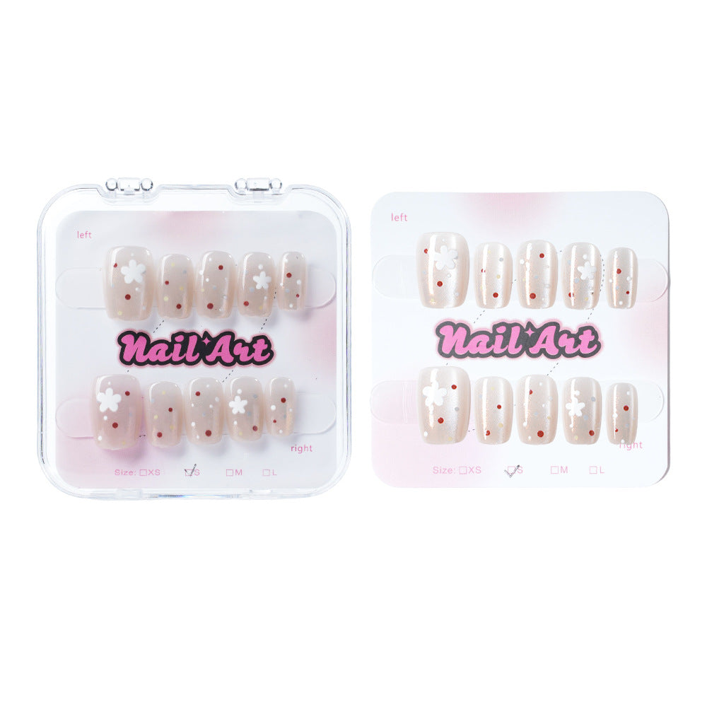 Floral Design Press-On Nail Art Stornfield