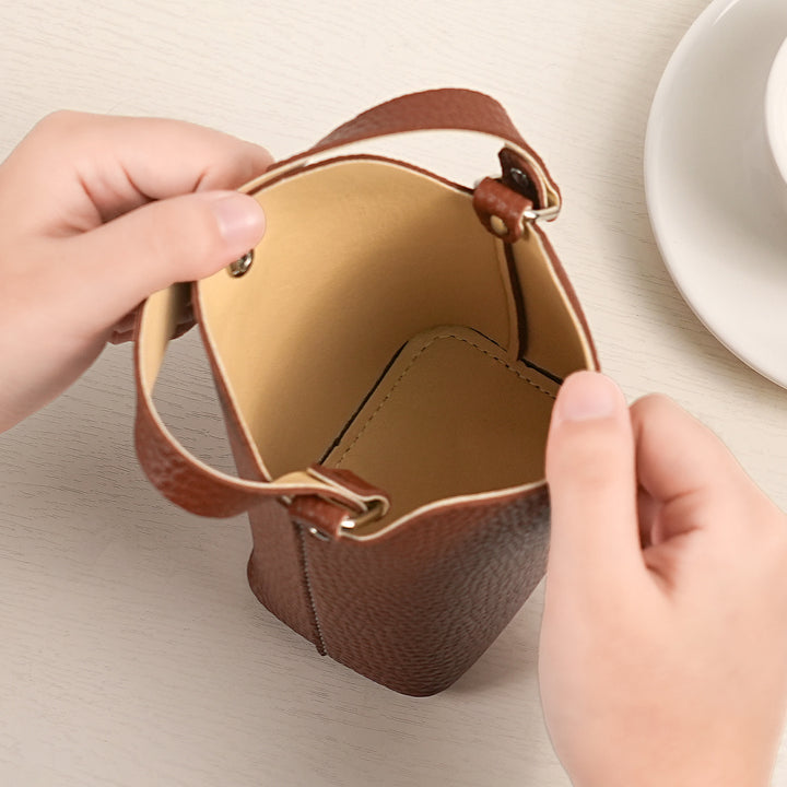 Mini Textured Handheld Bag