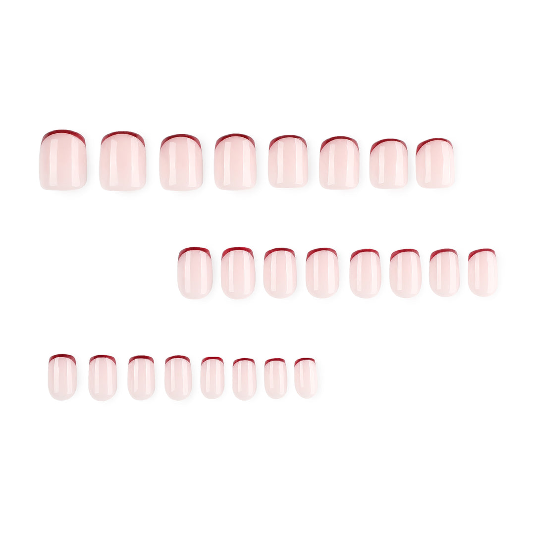 Elegant and stylish nail art with narrow colored accents Stornfield