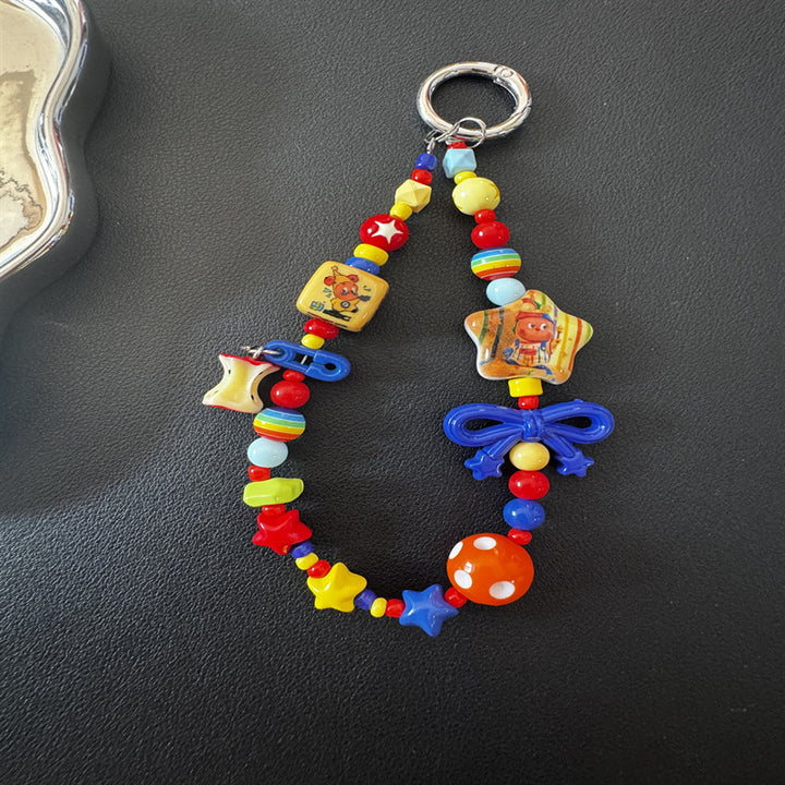 Playful Beaded Keychain Stornfield