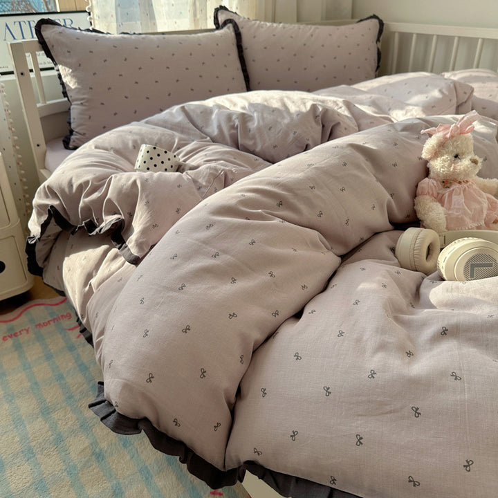 Elegant Printed Duvet Cover Set