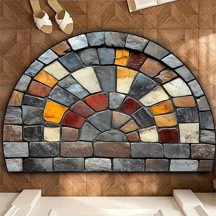 Autumn-Themed Welcome Mat